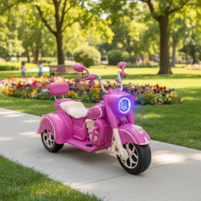 صورة دباب أطفال كهربائي ثلاث عجلات بلوتوث